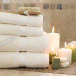 Turski peškiri 100% pamuk-frotir, 50*90cm ,12 kom-Krem