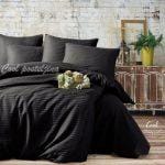 Jednobojne Posteljine Satenske - Bele