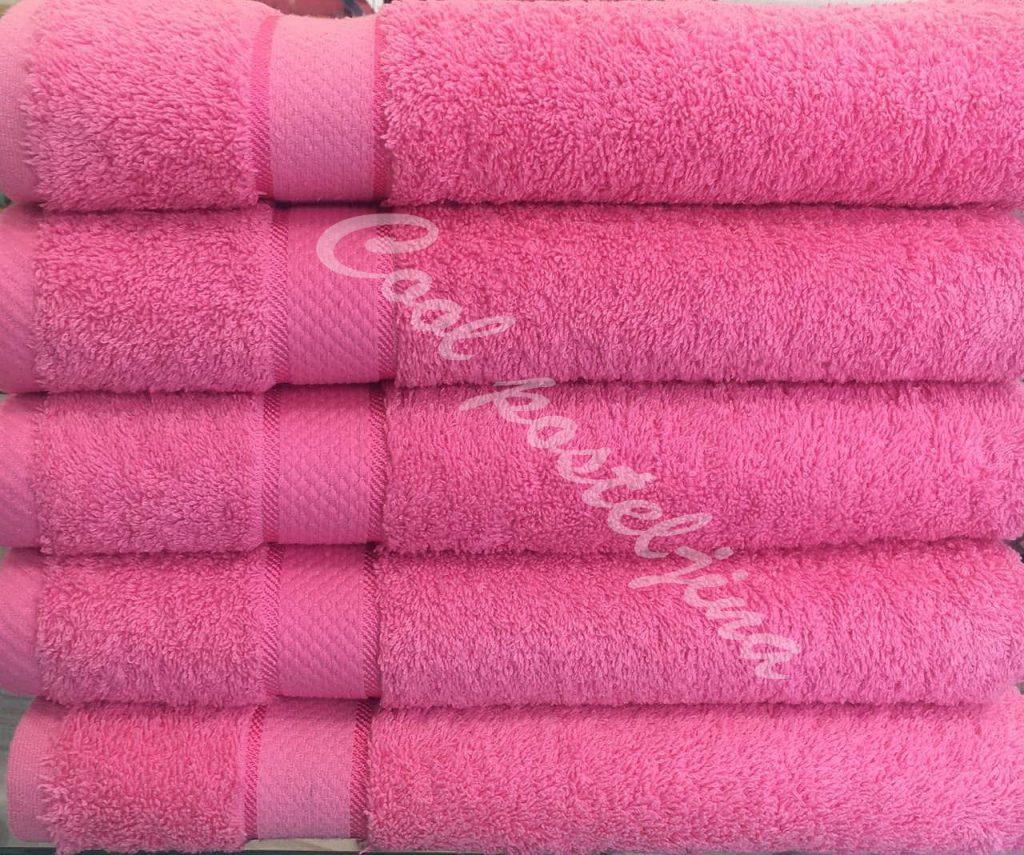 Turski peškiri 100% pamuk-frotir,70x140cm ,6 kom-Fuchsia