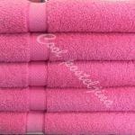 Turski peškiri 100% pamuk-frotir,70x140cm ,6 kom-Fuchsia