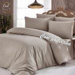 Jednobojne Posteljine Satenske - Bele