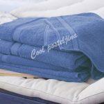 Turski peškiri 100% pamuk-frotir, 50*90cm ,12 kom-Plavi