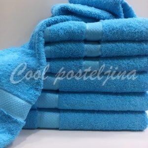 Turski peškiri 100% pamuk-frotir,70*140cm ,6 kom-Tirkiz