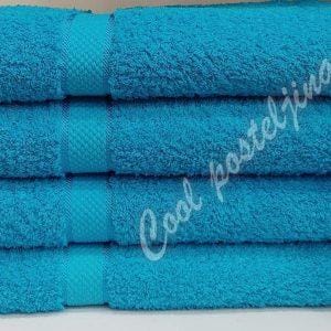 Turski peškiri 100% pamuk-frotir,70*140cm ,6 kom-Tirkiz
