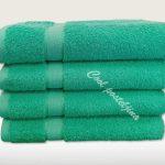Turski peškiri 100% pamuk-frotir, 50*90cm ,12 kom-Smaragd
