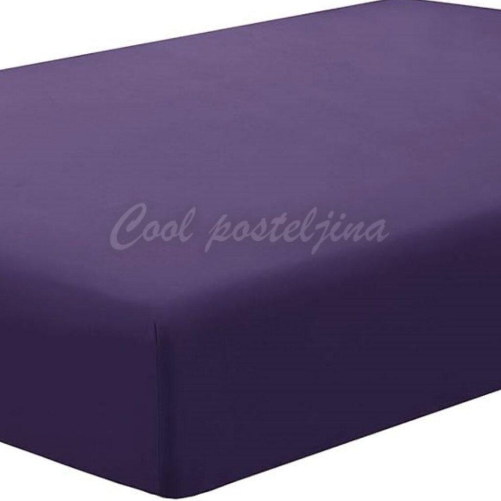 Pamučni Čaršafi za Krevet sa Laštisom - Boja - 011