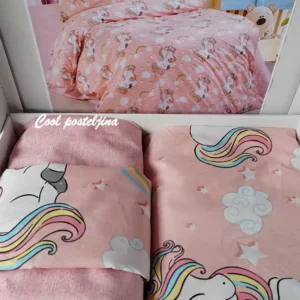 Pamučne ranfors singl posteljine-LS- 134