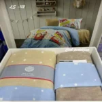 Pamučne ranfors singl posteljine-LS- 134