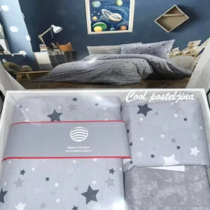 Pamučne ranfors singl posteljine-LS- 134