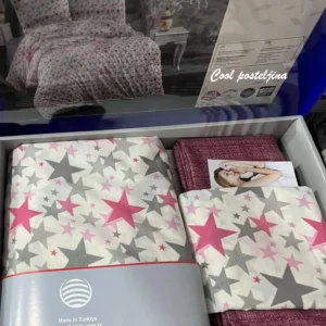 Pamučne ranfors singl posteljine-LS- 134