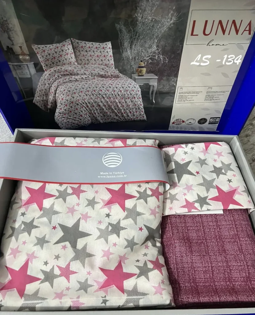 Pamučne ranfors singl posteljine-LS- 134