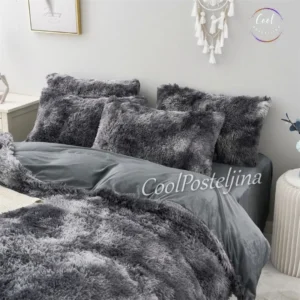 Dekorativni čupavi set – 4 dela