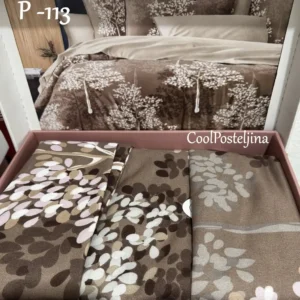 Perla posteljine – pamuk saten, bračni set