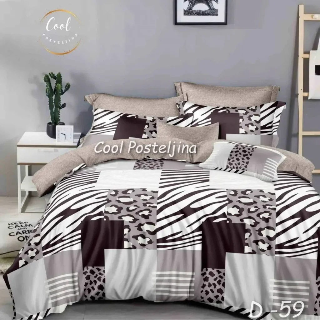 Bračne 5D posteljine Delta Home