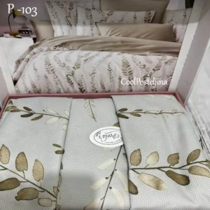 Perla posteljine – pamuk saten, bračni set