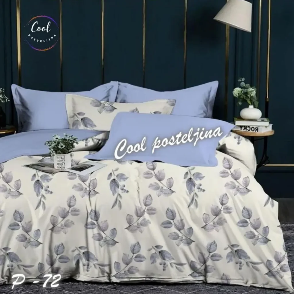 Perla posteljine – pamuk saten, bračni set